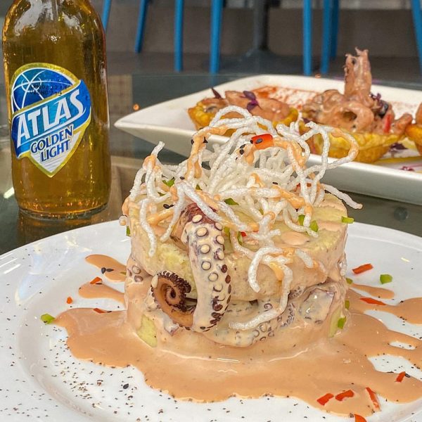Causa Rellena de Pulpo