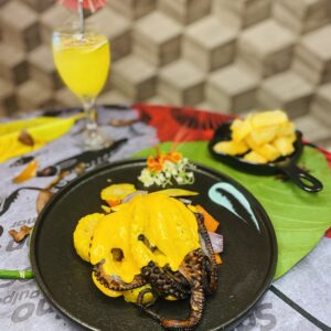 Pulpo en Crema Cevichada