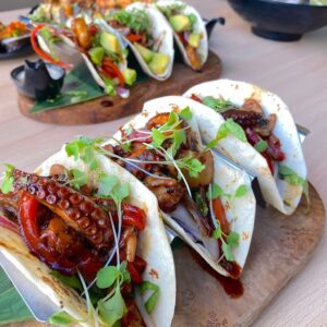Tacos Pirata de Pulpo